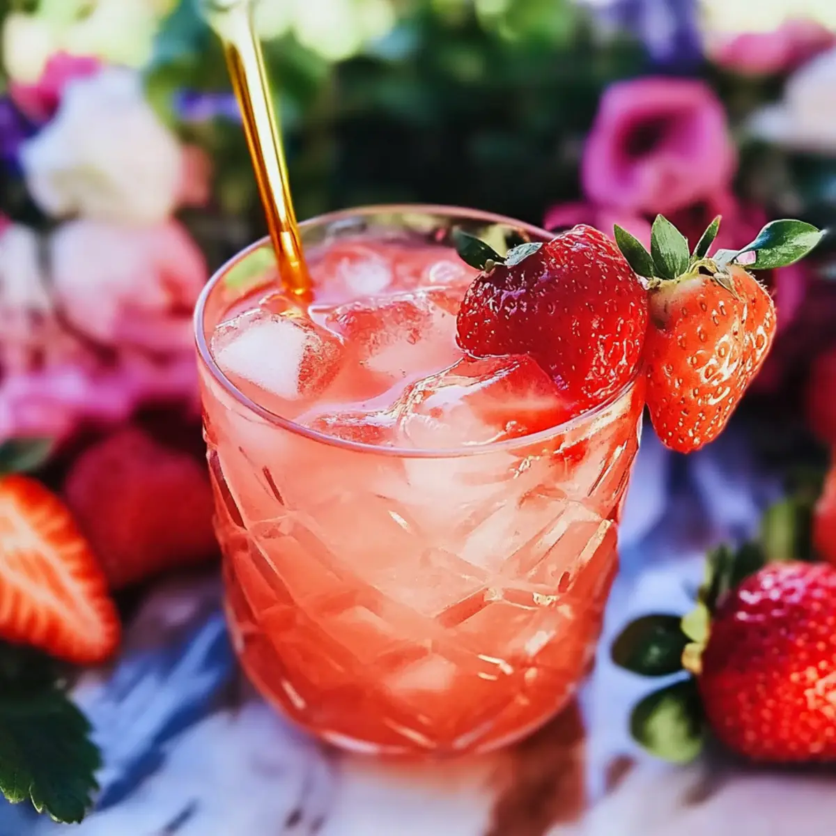 Strawberries & Chill Cocktail