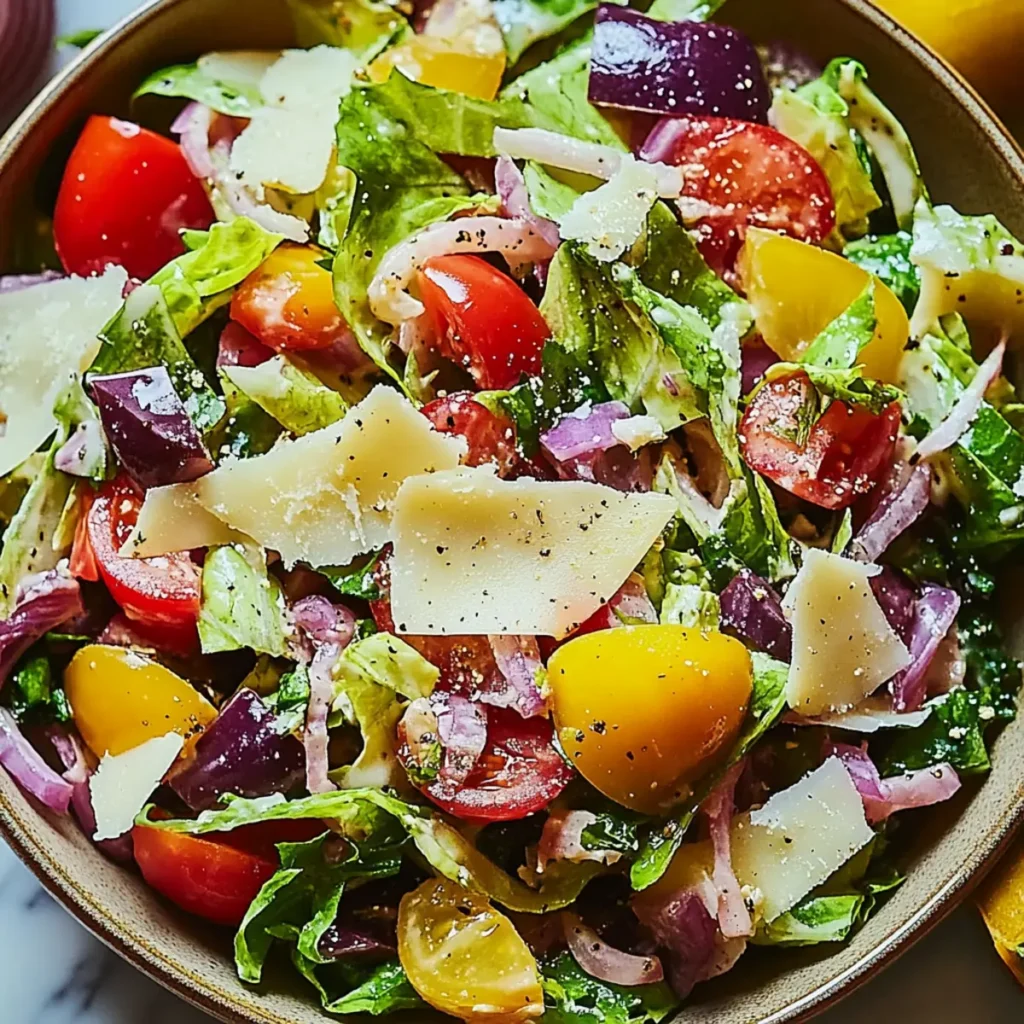 Easy Traditional Italian Chopped Salad Recipe for Fresh Flavor