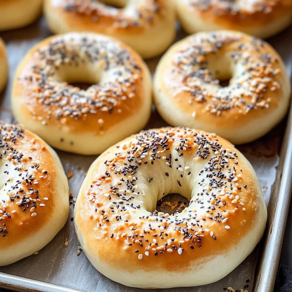 Greek Yogurt Bagels (5 Ingredients)