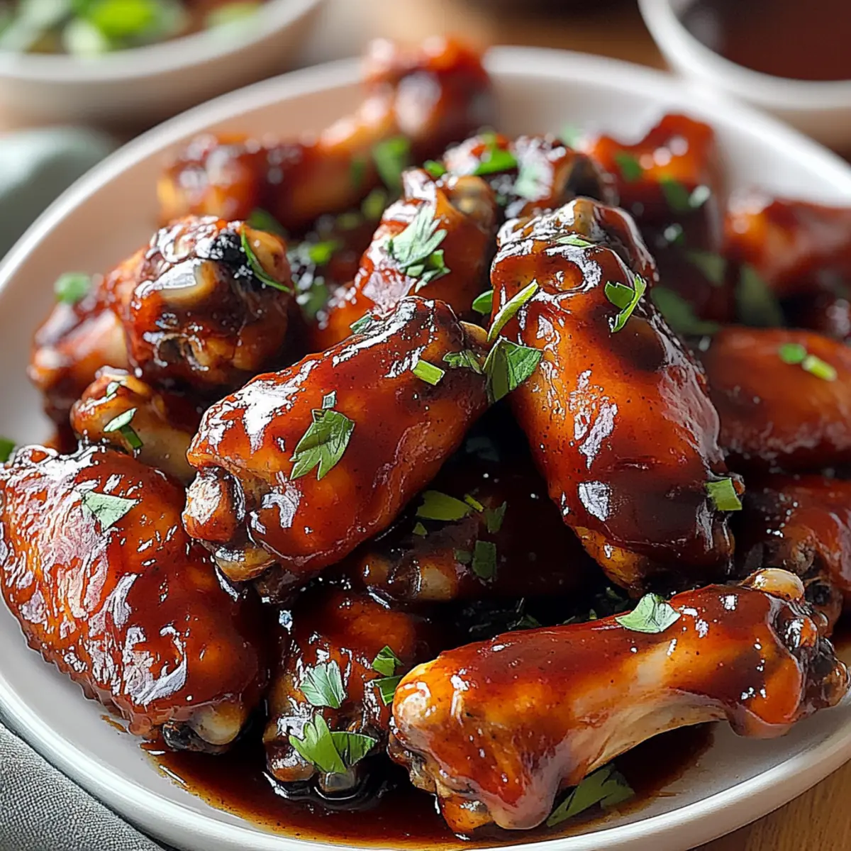 SUPER BOWL Sticky BBQ Chicken Wings (Ultimate Game Day Wings)