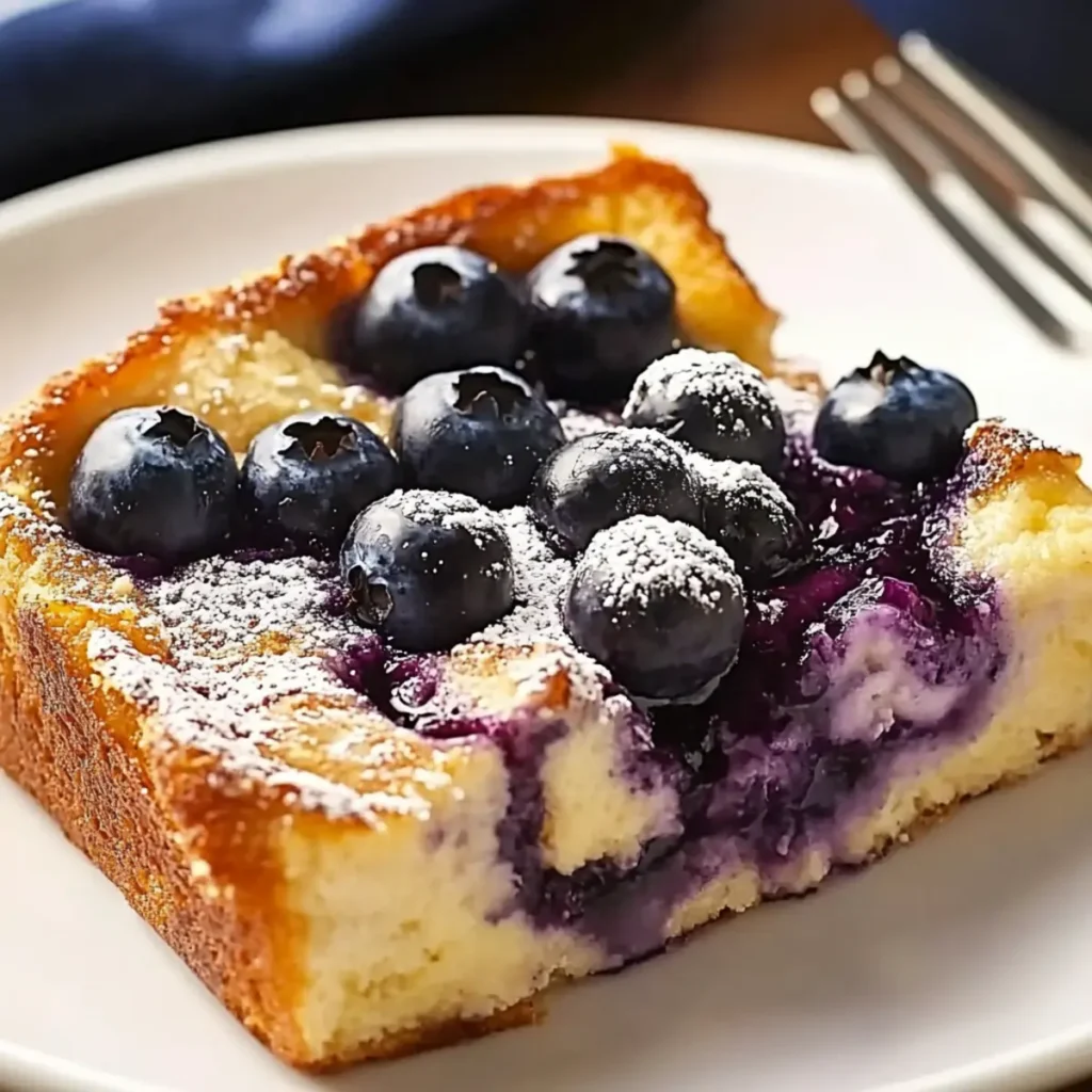 Delicious Overnight Blueberry French Toast Casserole Recipe