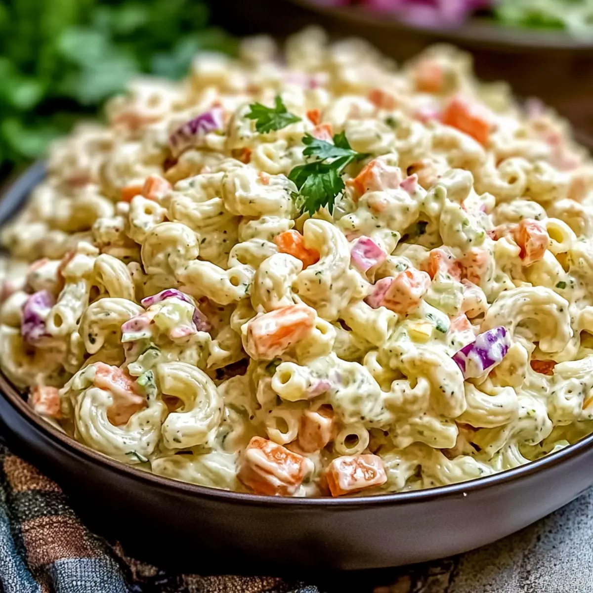 Delicious Macaroni Coleslaw Salad Recipe for Summer Gatherings