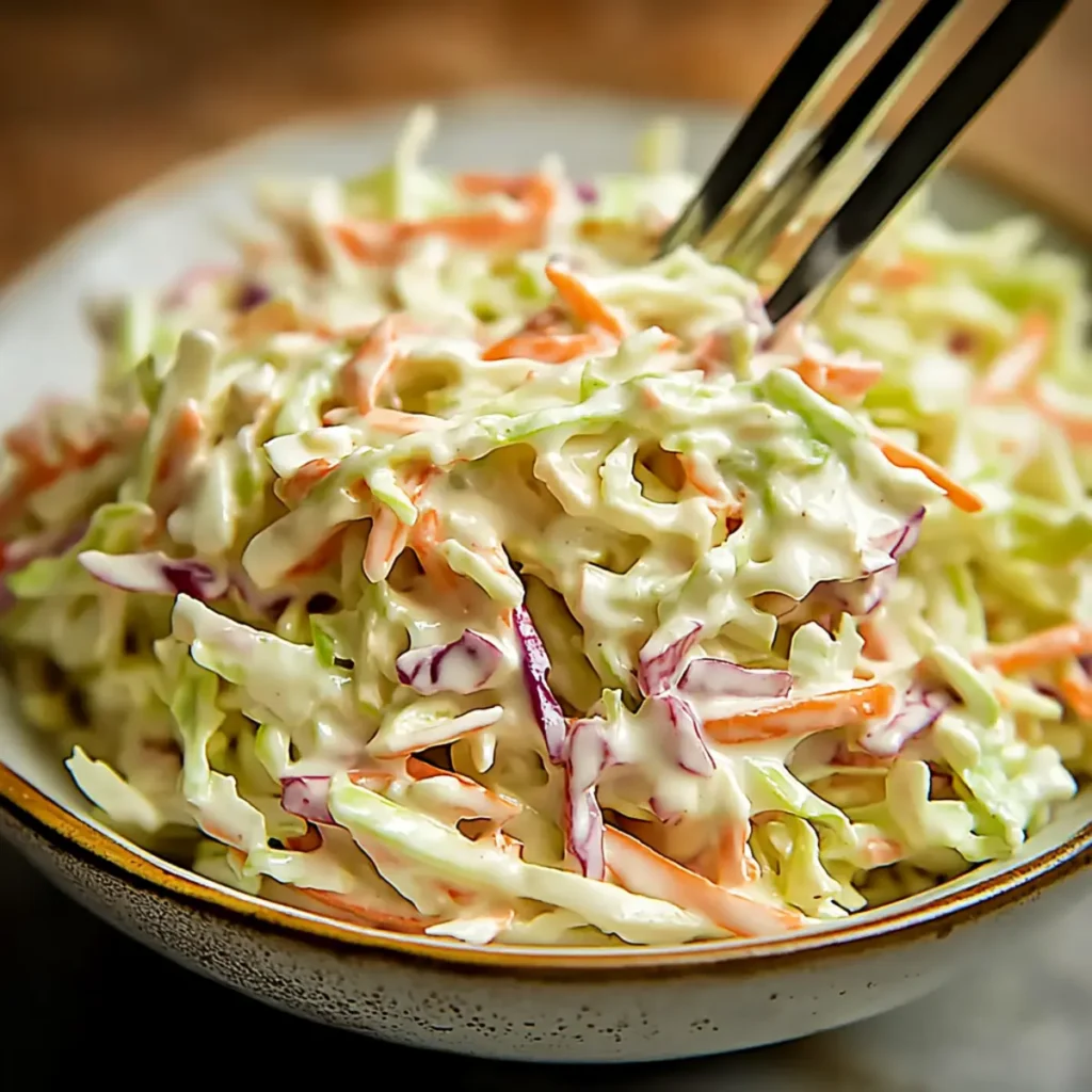 Ultimate Viral Creamy Coleslaw