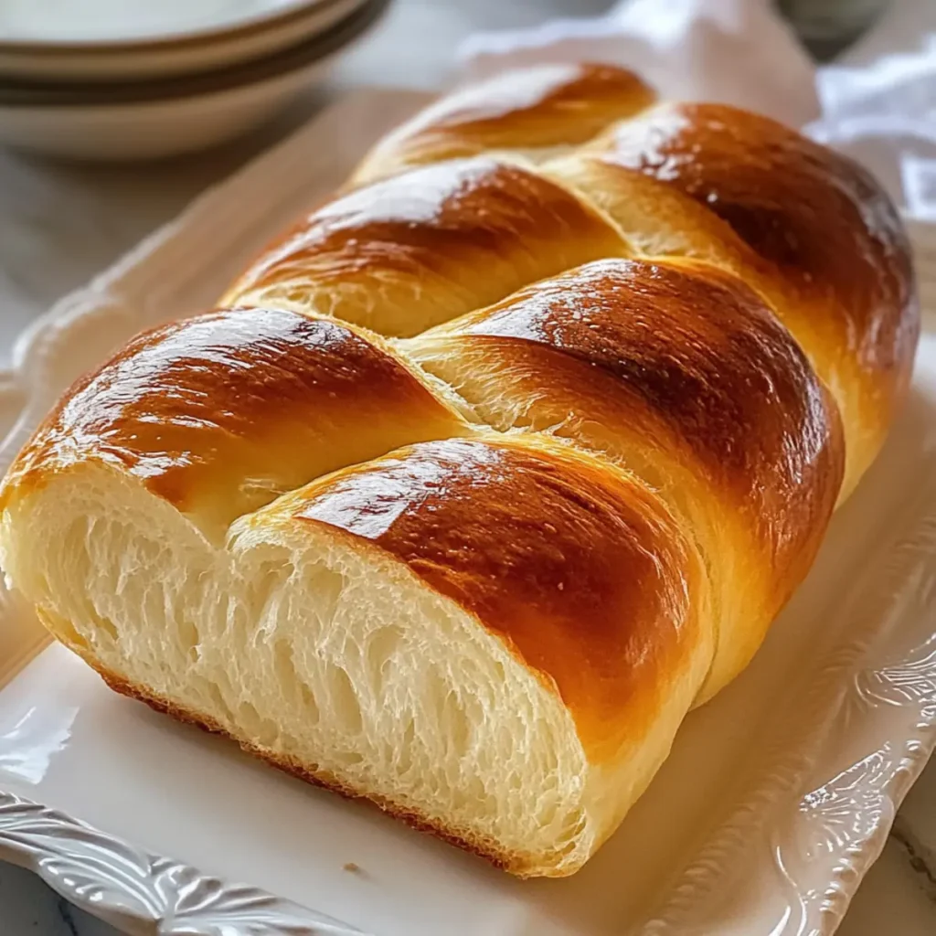 Soft Fluffy French Bread with Sweetened Condensed Milk Recipe