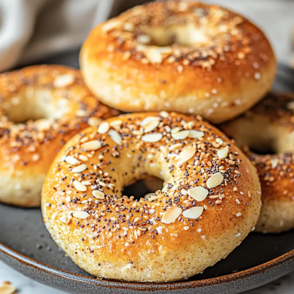 Almond Flour Low-Carb Bagels