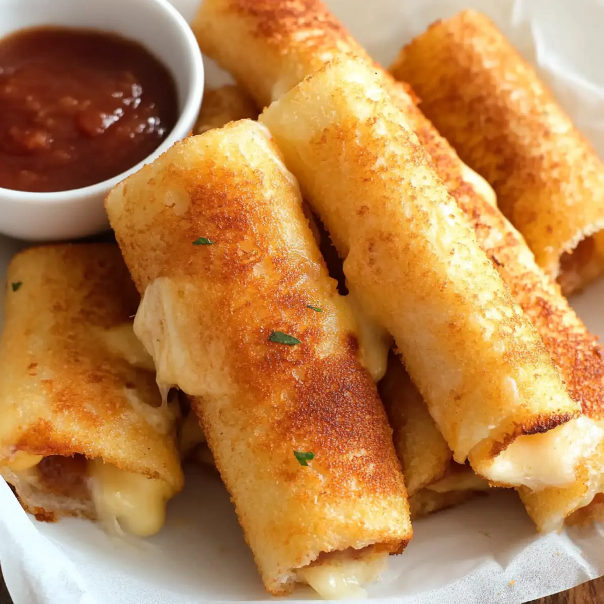 Grilled Cheese Roll-Ups