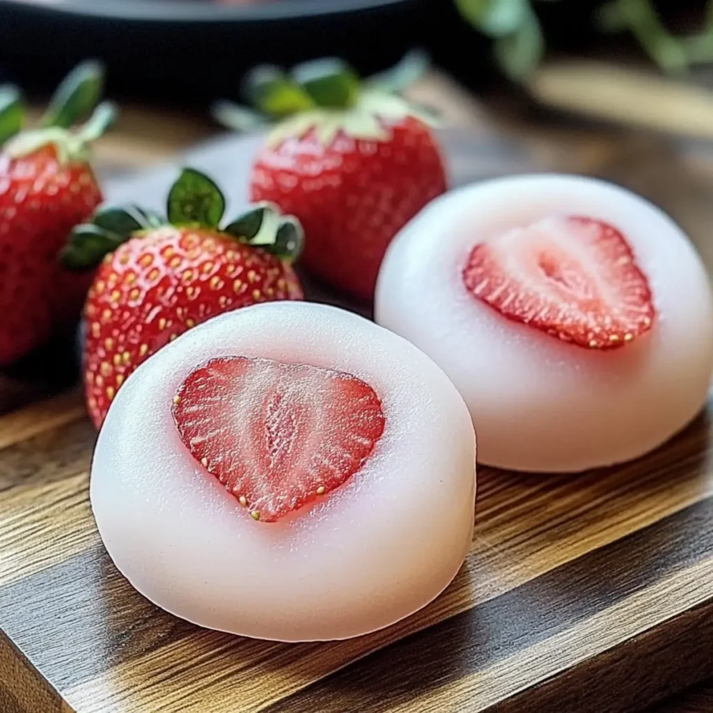 Delicious Strawberry Mochi Recipe