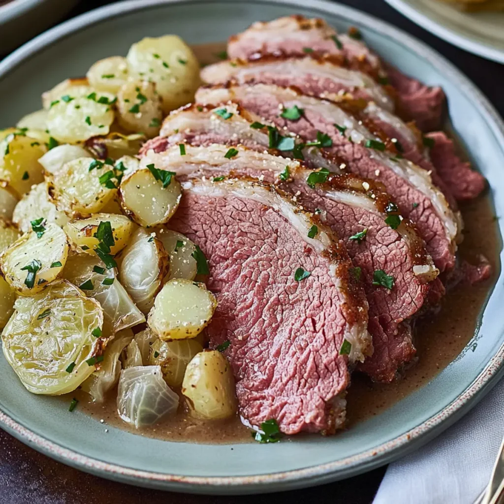 Best Ever Corned Beef & Cabbage