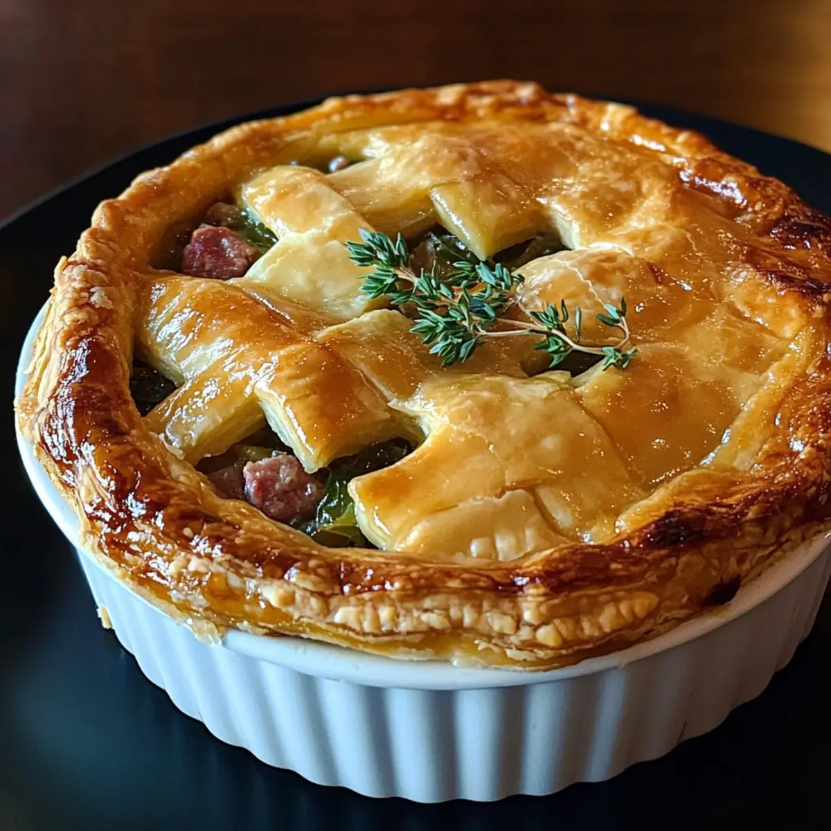 Corned Beef & Cabbage Pot Pie