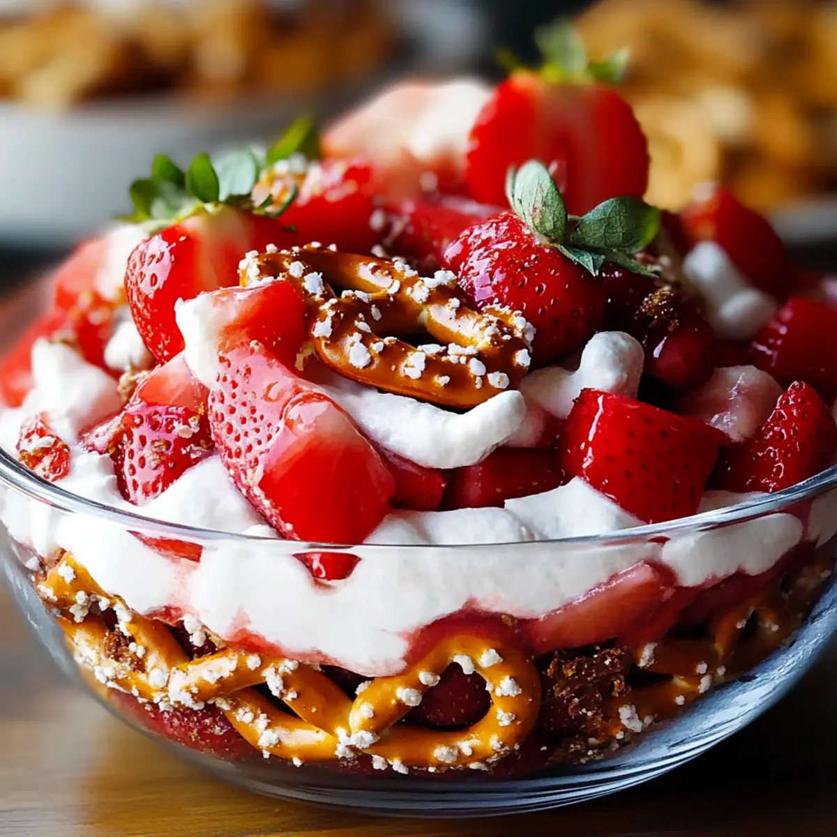 Strawberry Pretzel Salad