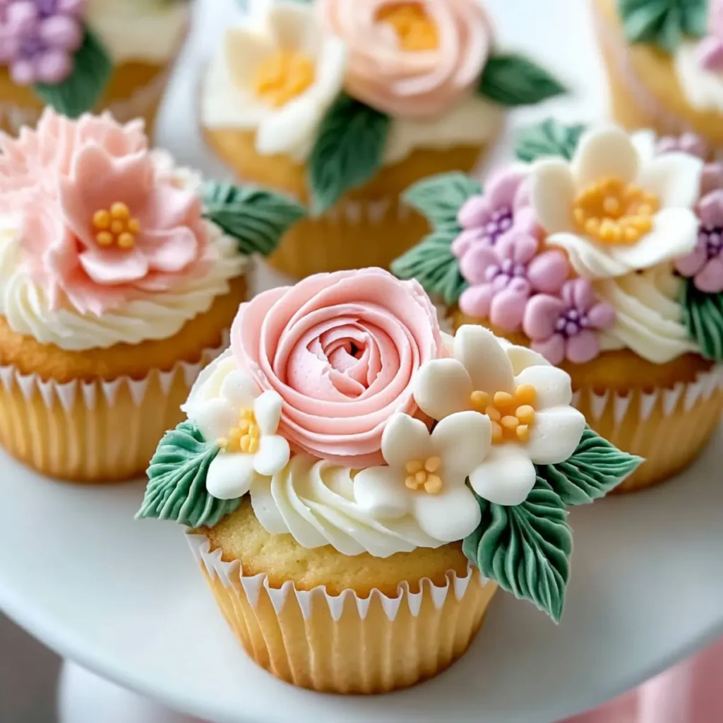 Floral Cupcakes