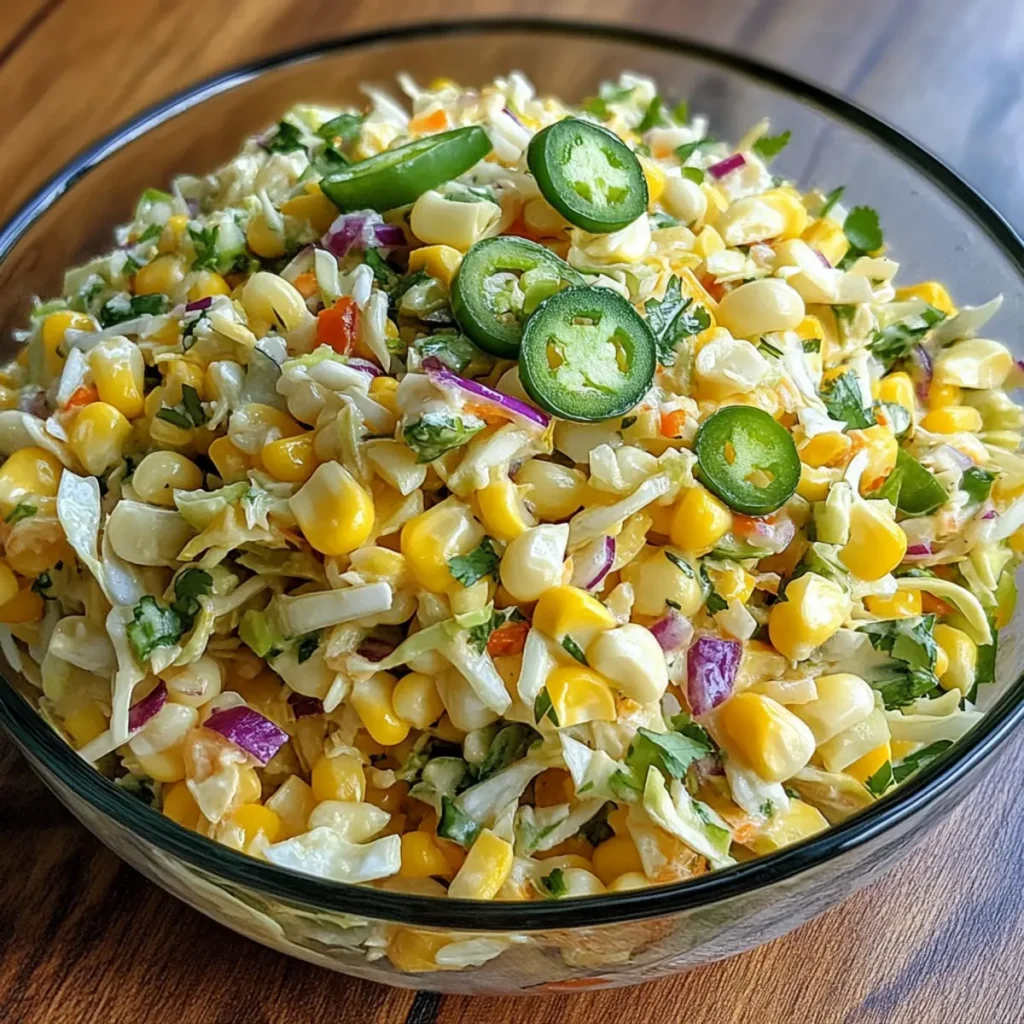 Jalapeño Corn Spicy Slaw