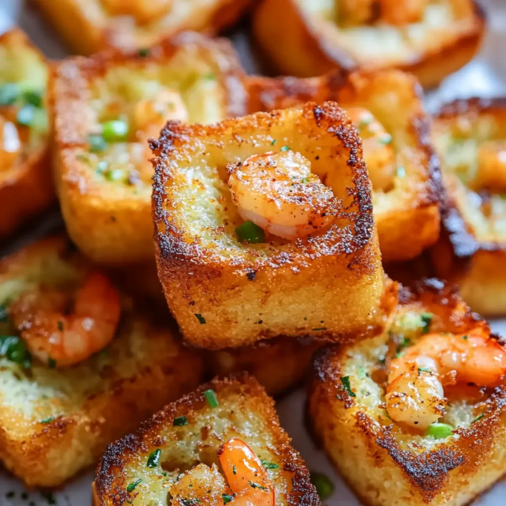 Crispy Menbosha Recipe: Delicious Shrimp Toasts Air Fried to Perfection