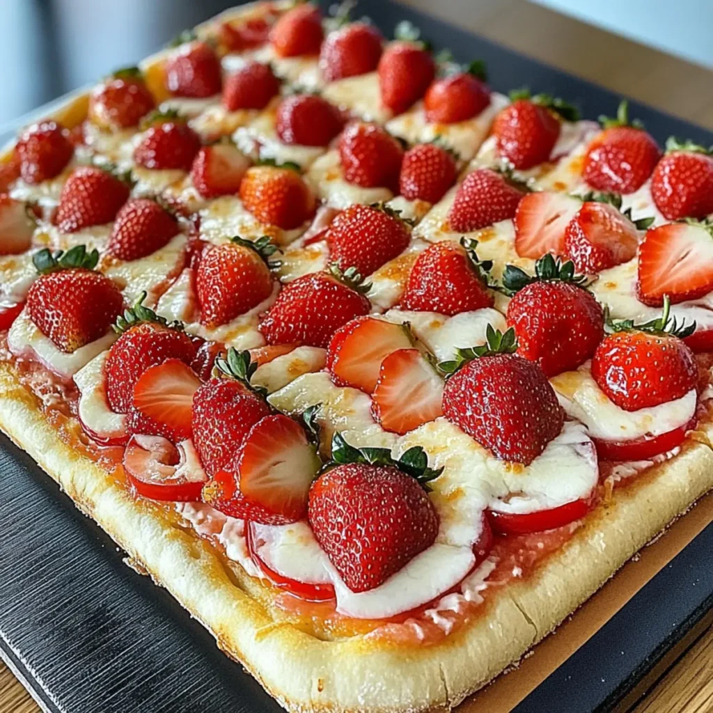 Strawberry Pizza