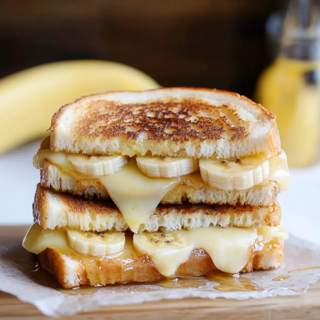 Honey Banana Grilled Cheese