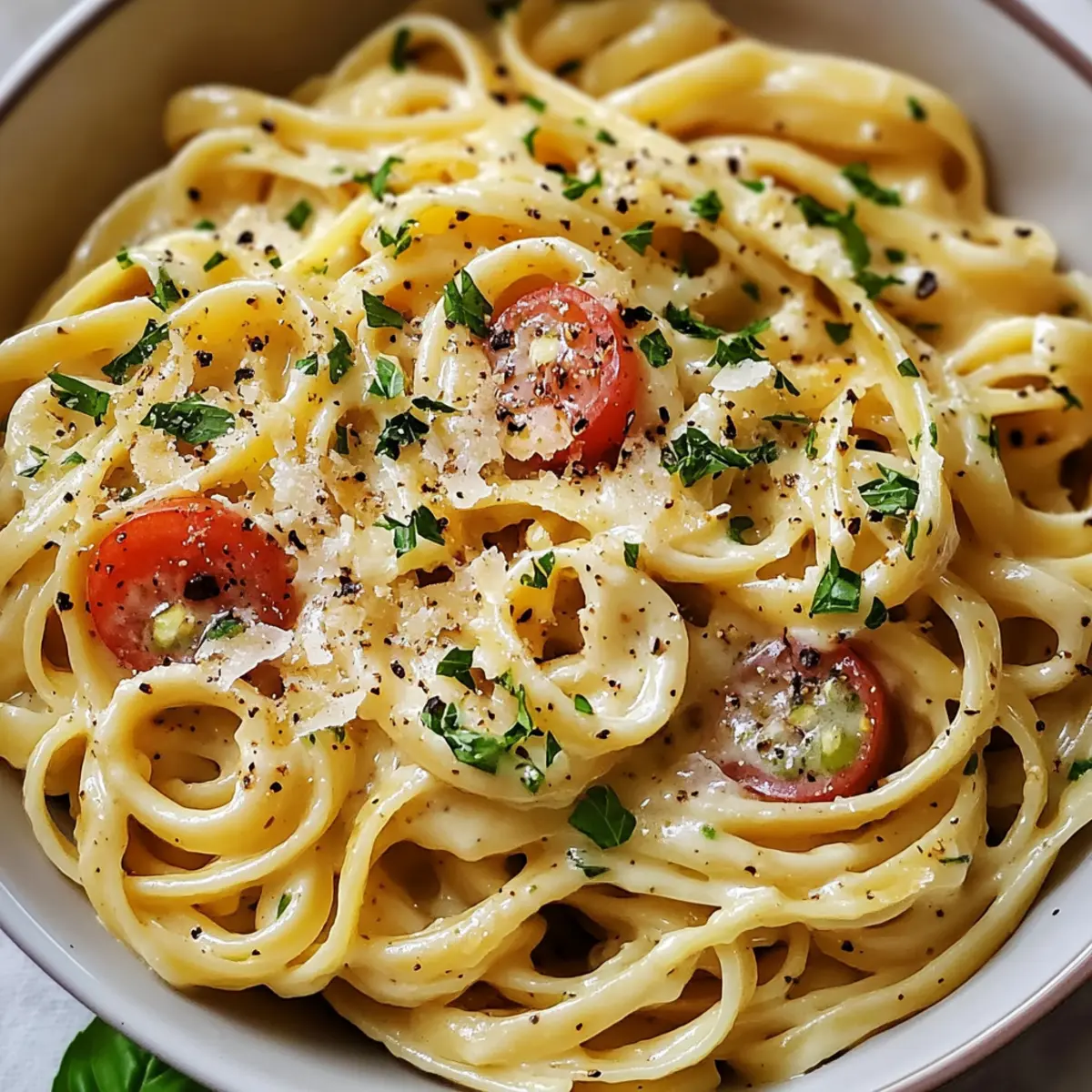 Creamy Garlic Pasta