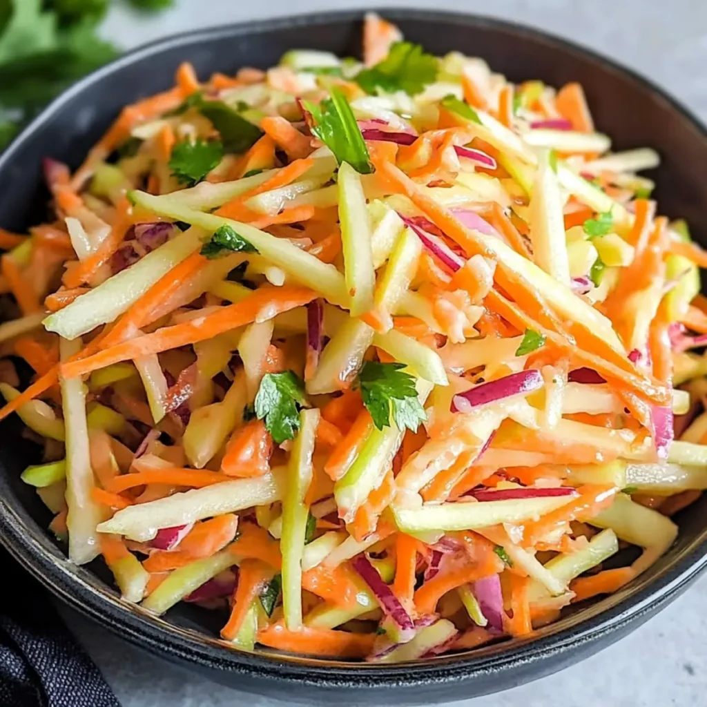 Carrot Apple Fresh Slaw
