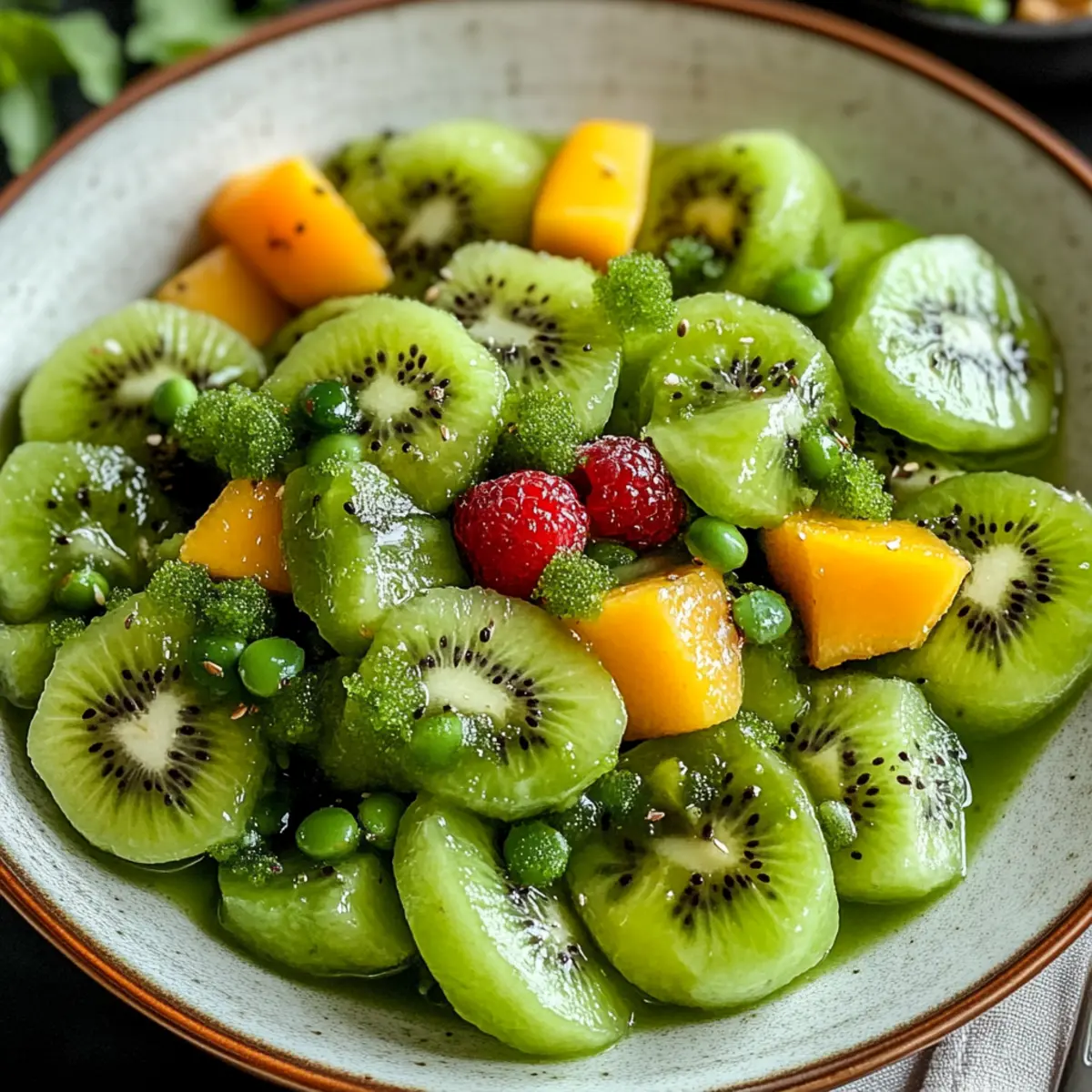 St. Patrick’s Day Green Fruit Salad